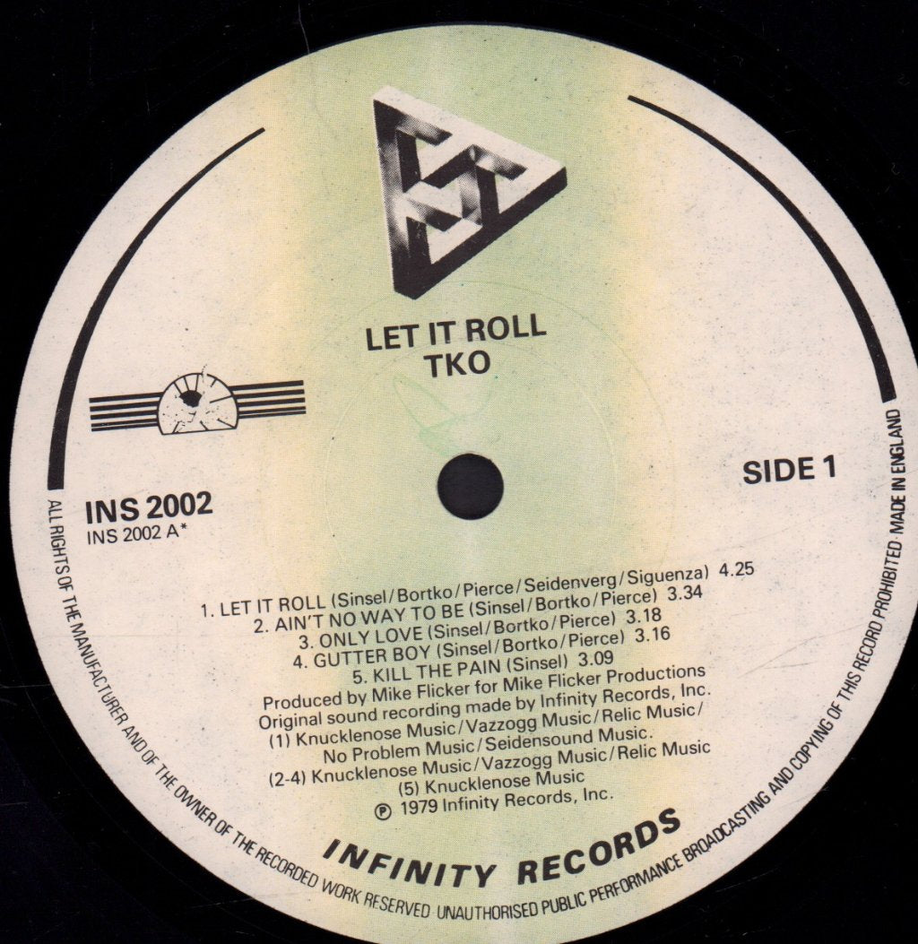 Tko - Let It Roll - Lp