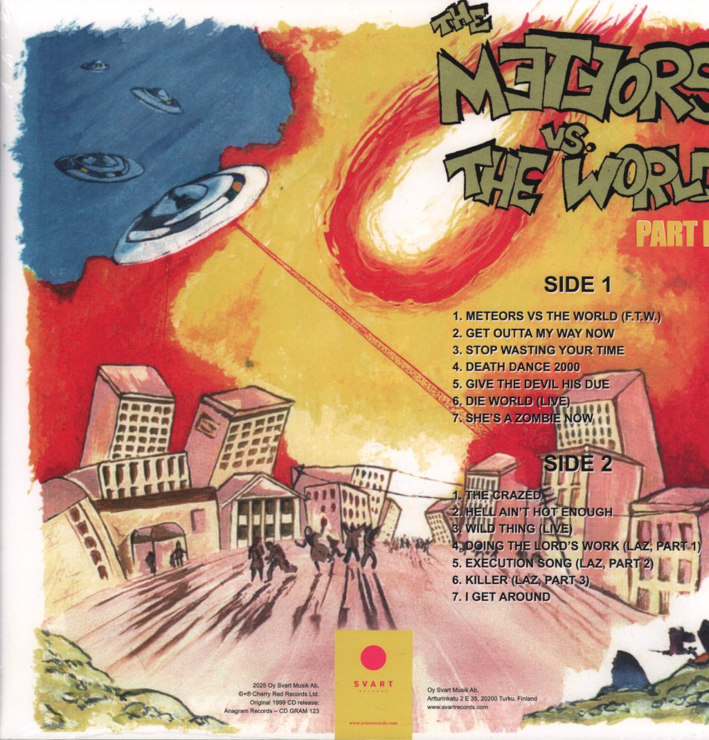 Meteors - The Meteors Vs. The World Part I - Lp