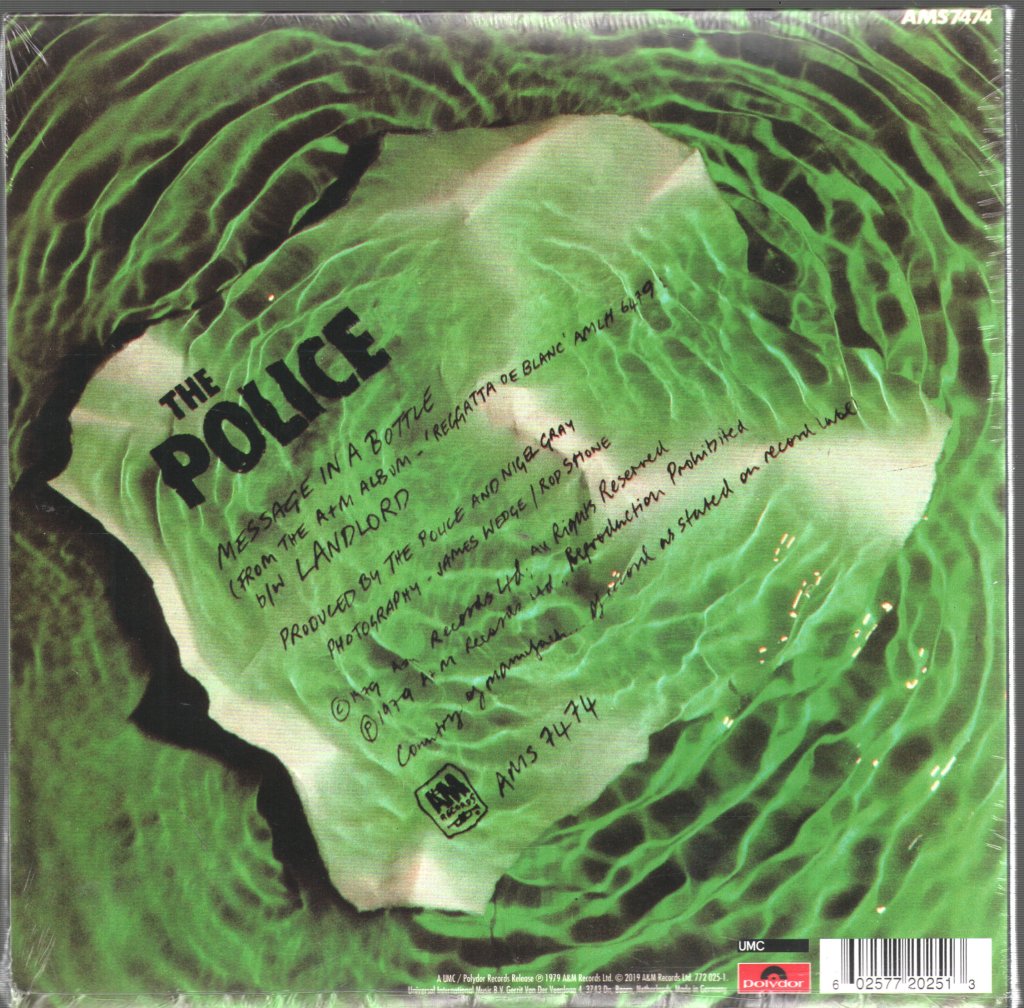 Police - Message In A Bottle - 7 Inch