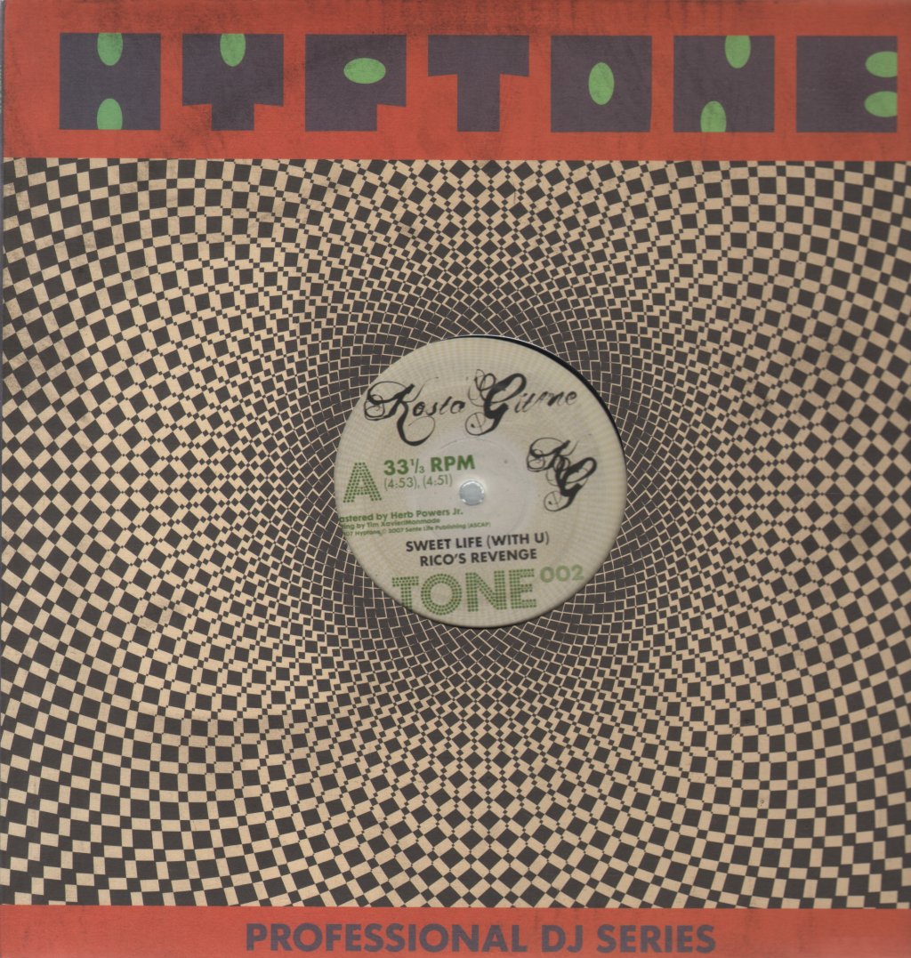 Kosta Gitane - Sweet Life (With U) - 12 Inch