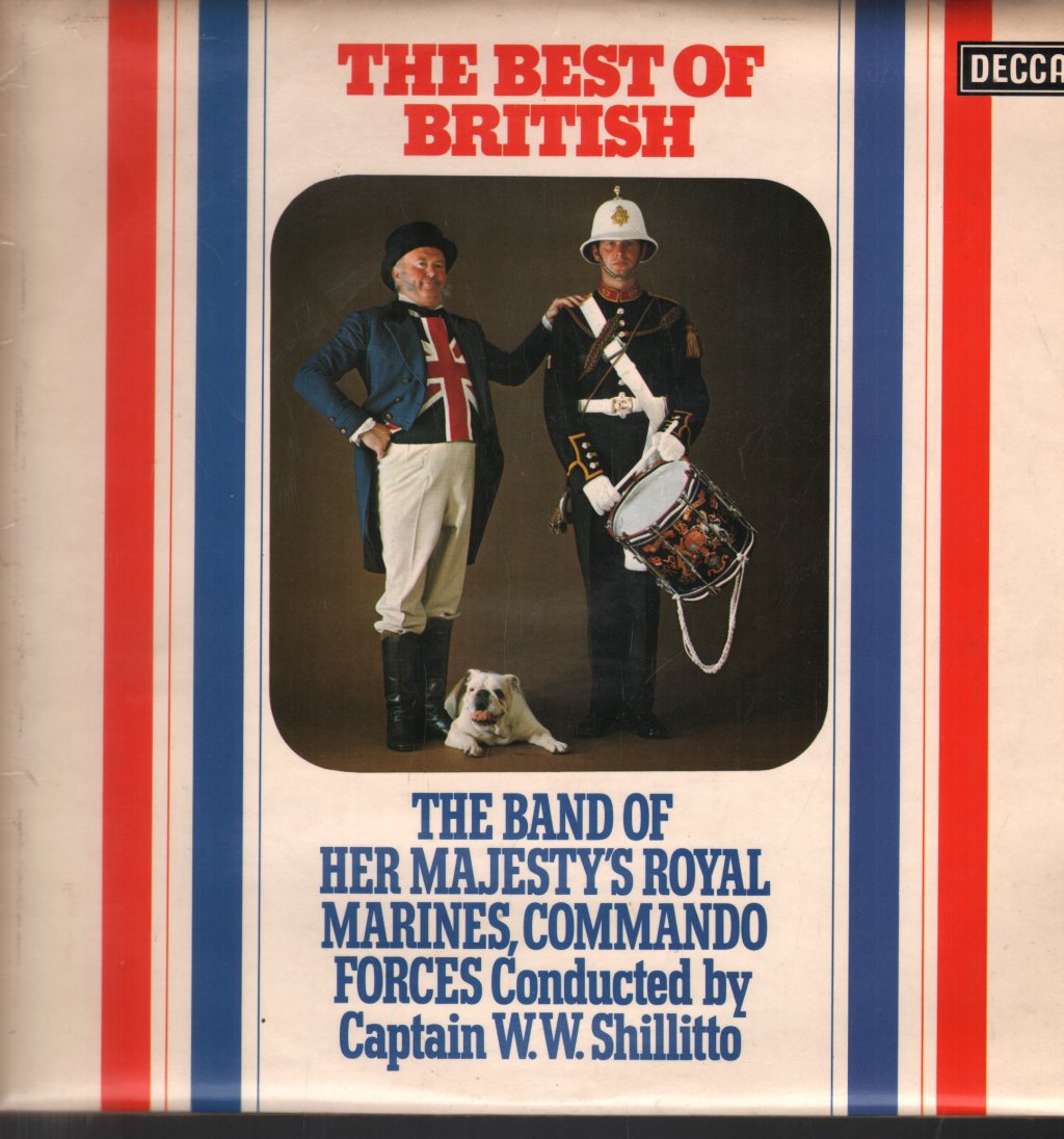 Band Of Her Majesty's Royal Marines Commando Forces - Best Of British - Lp