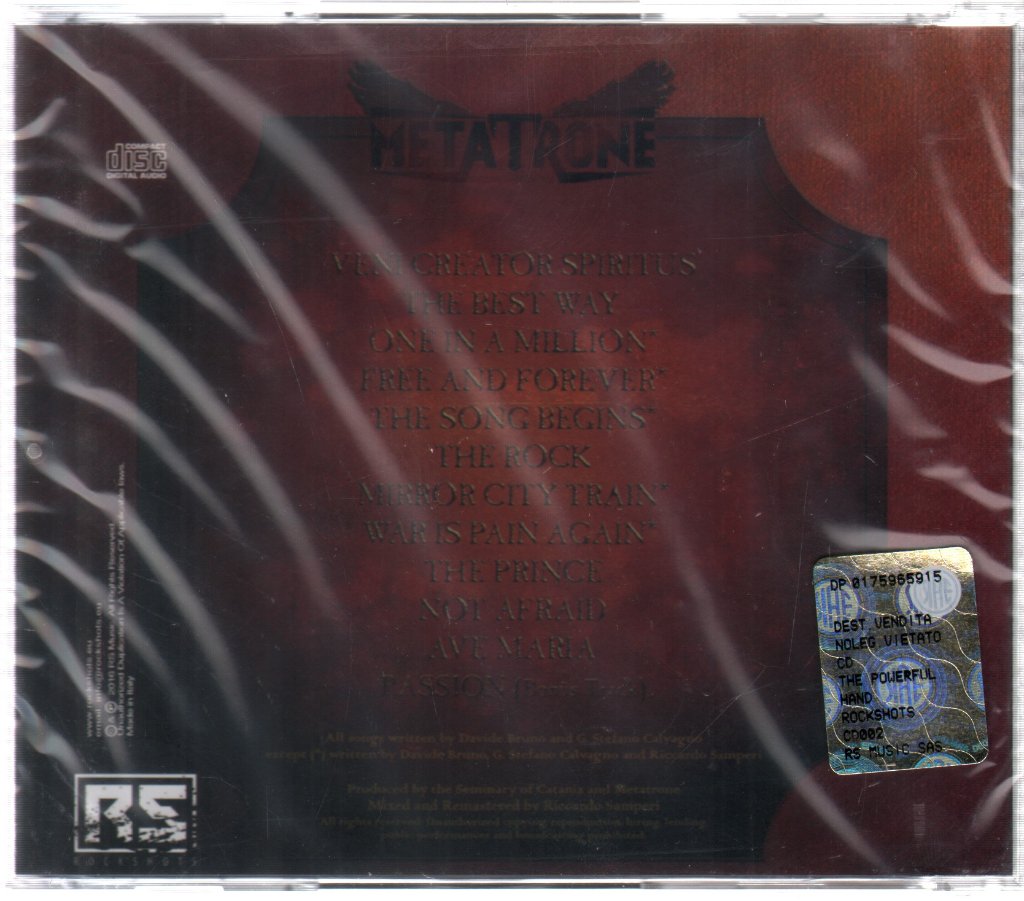 Metatrone - Powerful Hand - Cd