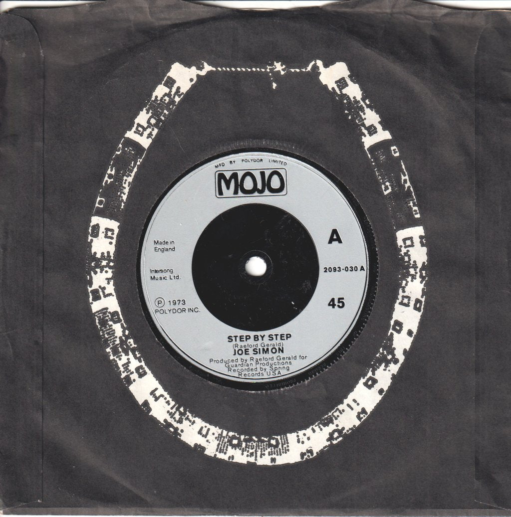 Joe Simon - Step By Step - 7 Inch