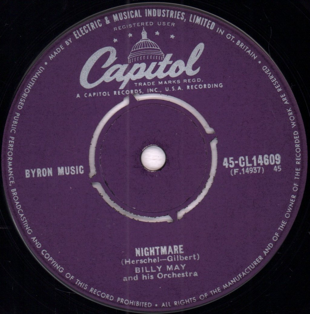 Billy May And His Orchestra - Beat - 7 Inch