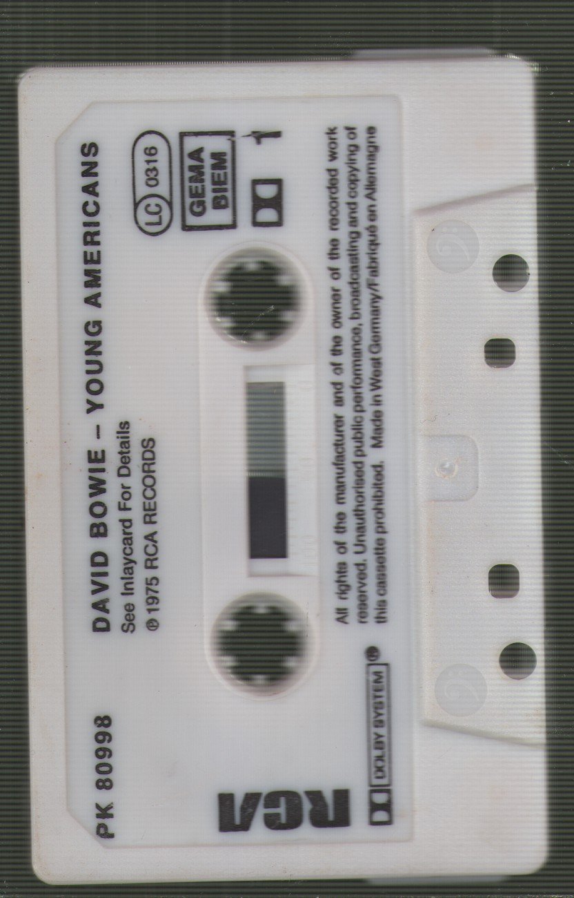 David Bowie - Young Americans - Cassette
