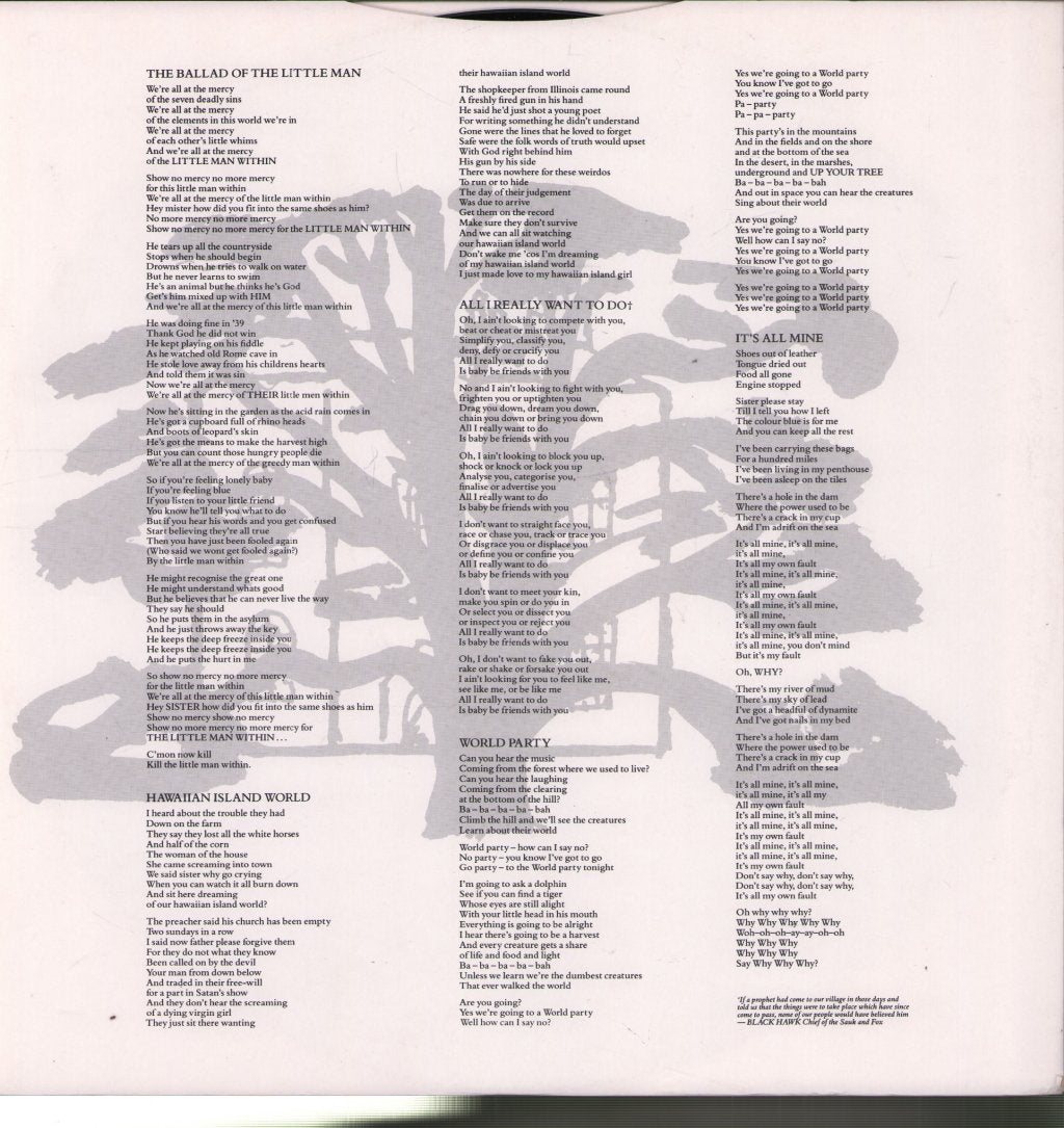 World Party - Private Revolution - Lp