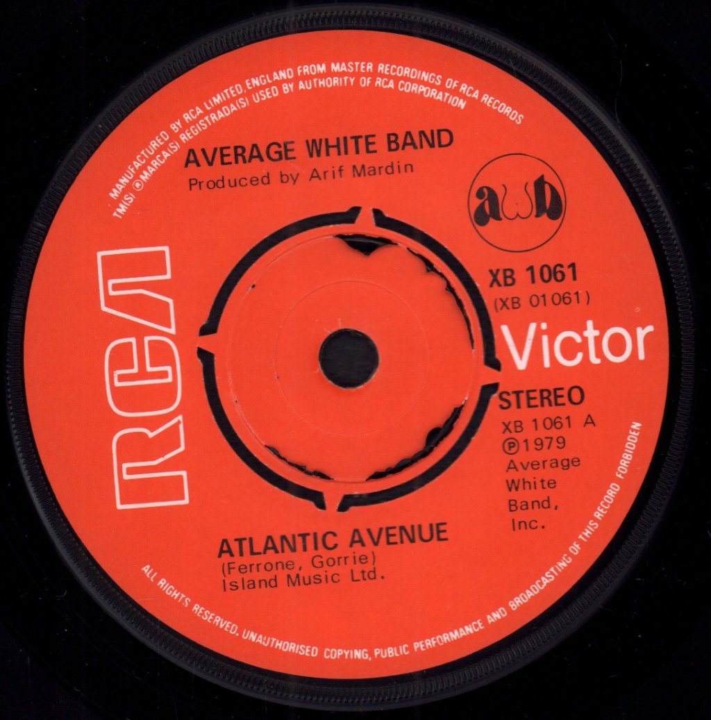 Average White Band - Atlantic Avenue - 7 Inch