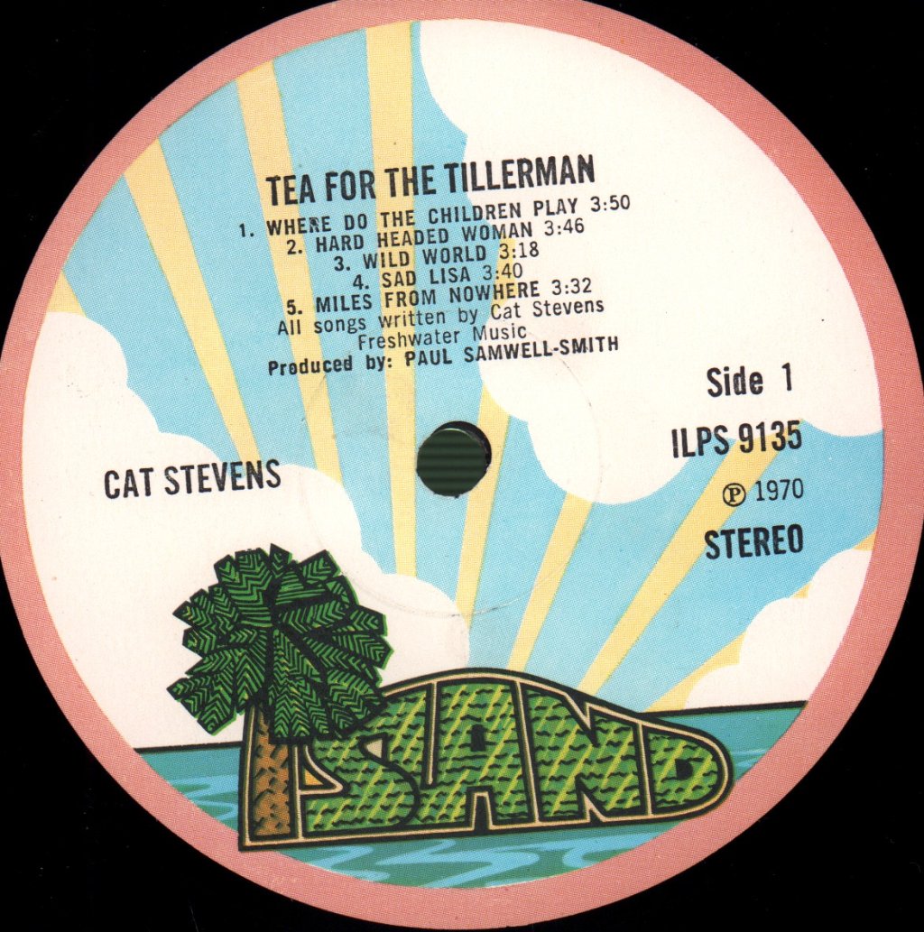 Cat Stevens - Tea For The Tillerman - Lp