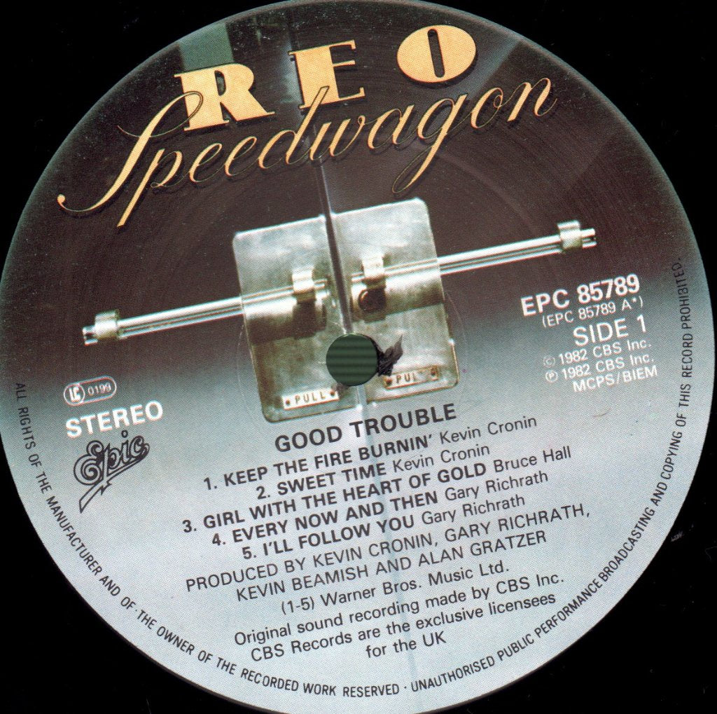 REO Speedwagon - Good Trouble - Lp