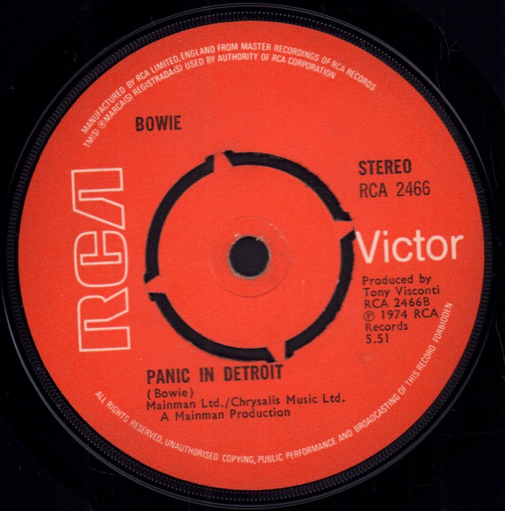 David Bowie - Knock On Wood - 7 Inch