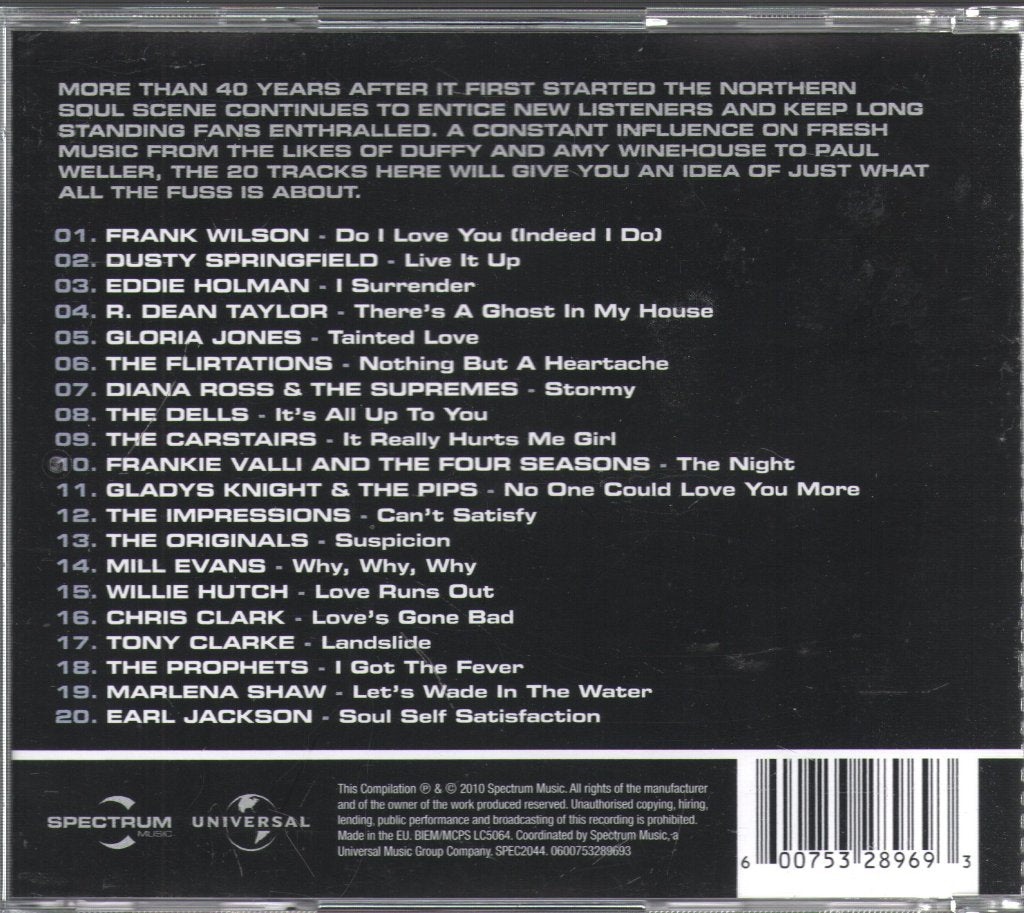 Various Artists - Northern Soul - 20 Original Classics - Cd