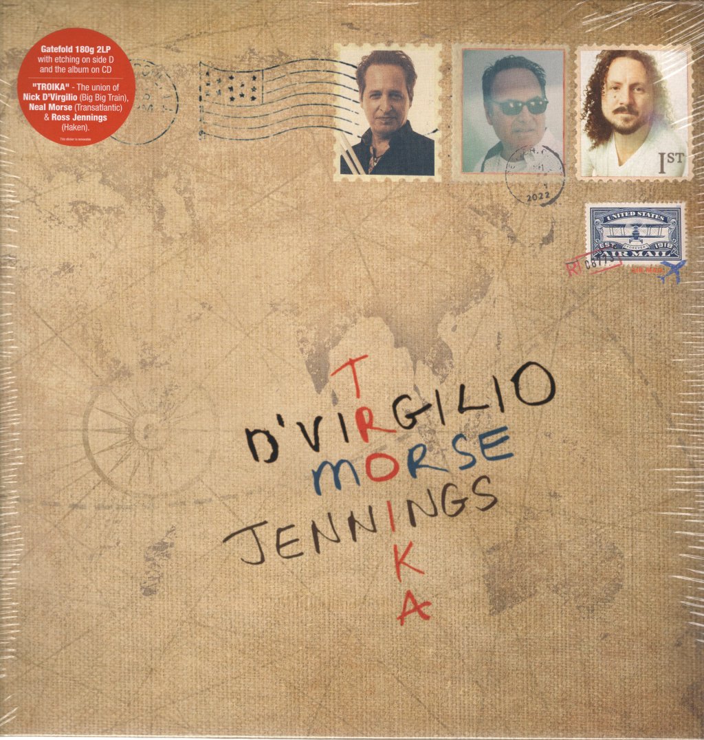 D'Virgilio, Morse & Jennings - Troika - Double Lp