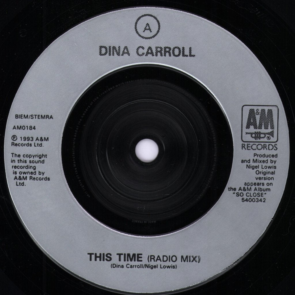 Dina Carroll - This Time - 7 Inch