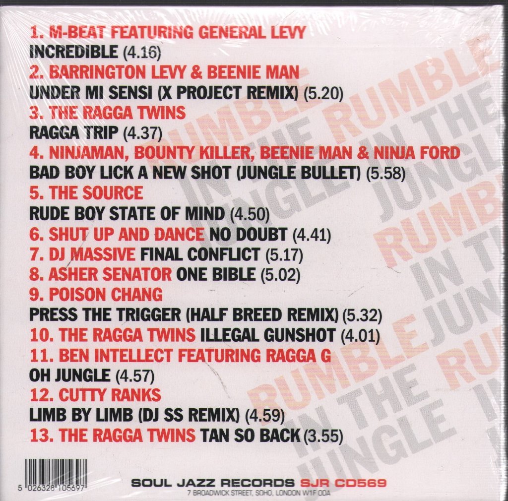 Various Artists - Rumble In the Jungle (20th Anniversary Edition) - Cd