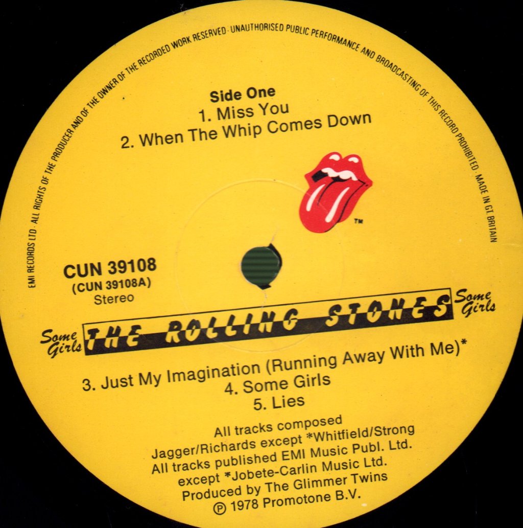 Rolling Stones - Some Girls - Lp
