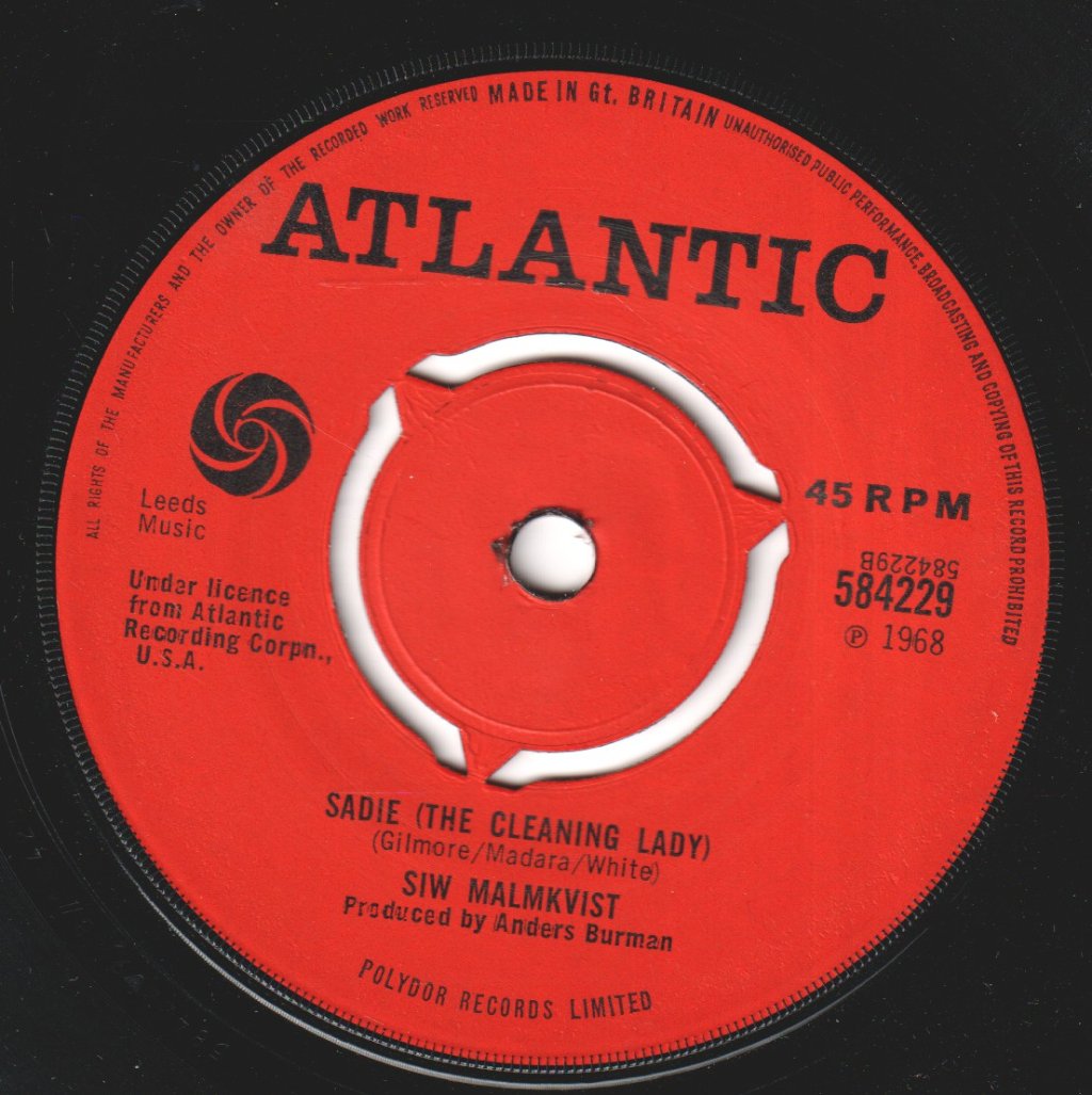 Siw Malmkvist - Man Who Took The Valise Off The Floor - 7 Inch