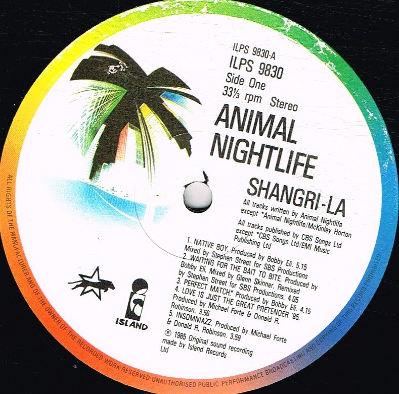 Animal Nightlife - Shangri-La - Lp