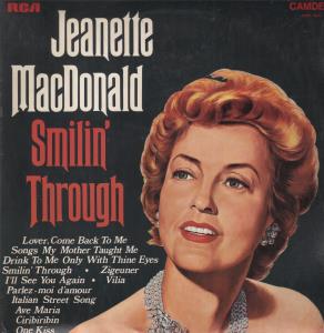 Jeanette Macdonald - Smilin' Through - Lp