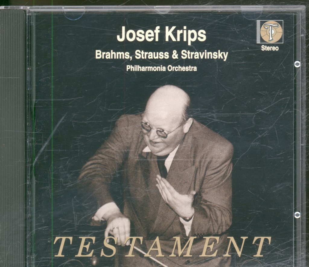 Philharmonia Orchestra, Josef Krips - Brahms, Strauss, Stravinsky - Cd