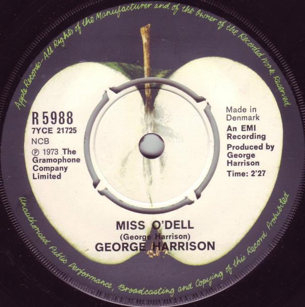 George Harrison - Give Me Love (Give Me Peace On Earth) - 7 Inch