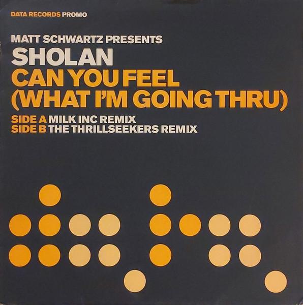 Matt Schwartz Presents Sholan - Can You Feel (What I'm Going Thru) - 12 Inch