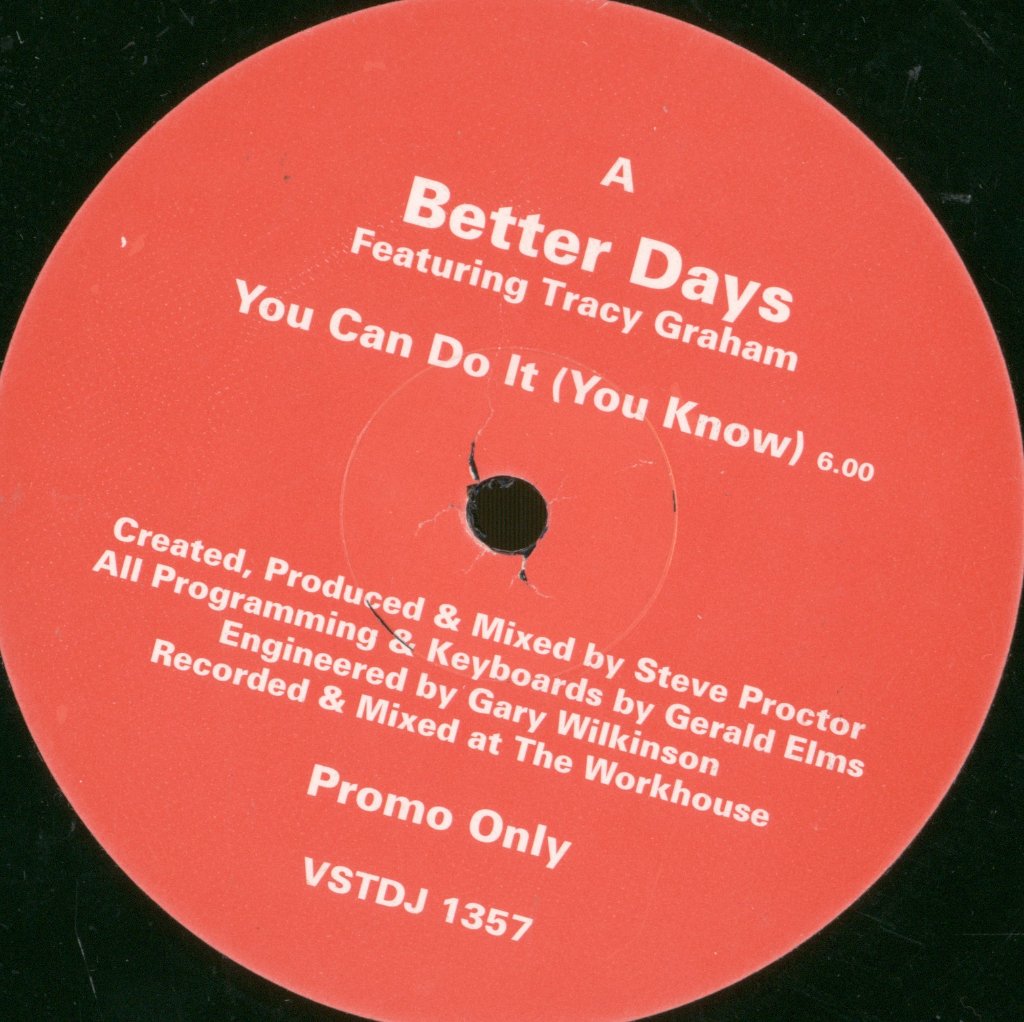 Better Days - You Can Do It (You Know) - 12 Inch
