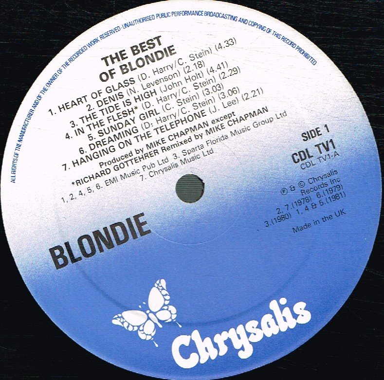 Blondie - Best Of - Lp