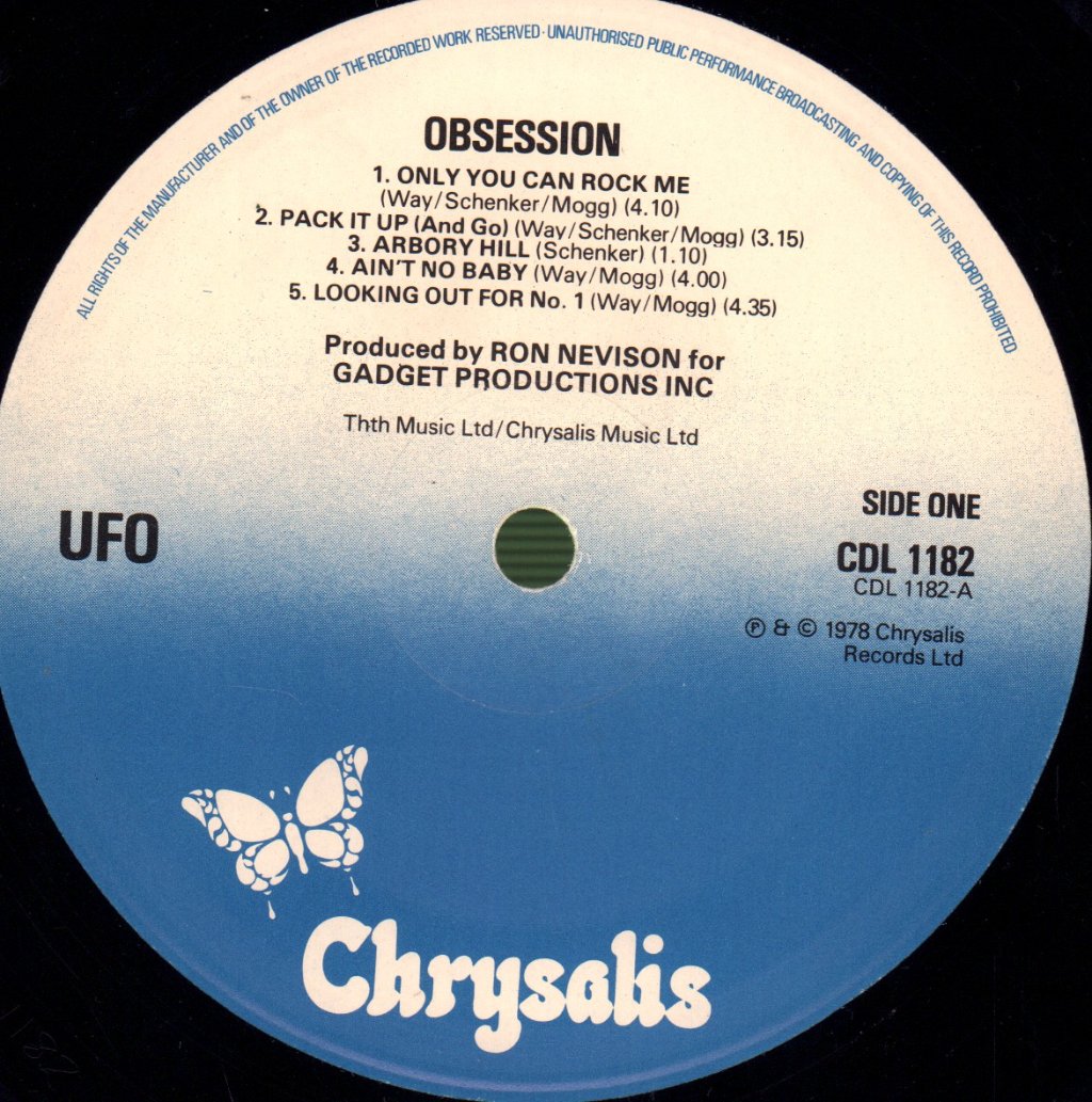 UFO - Obsession - Lp