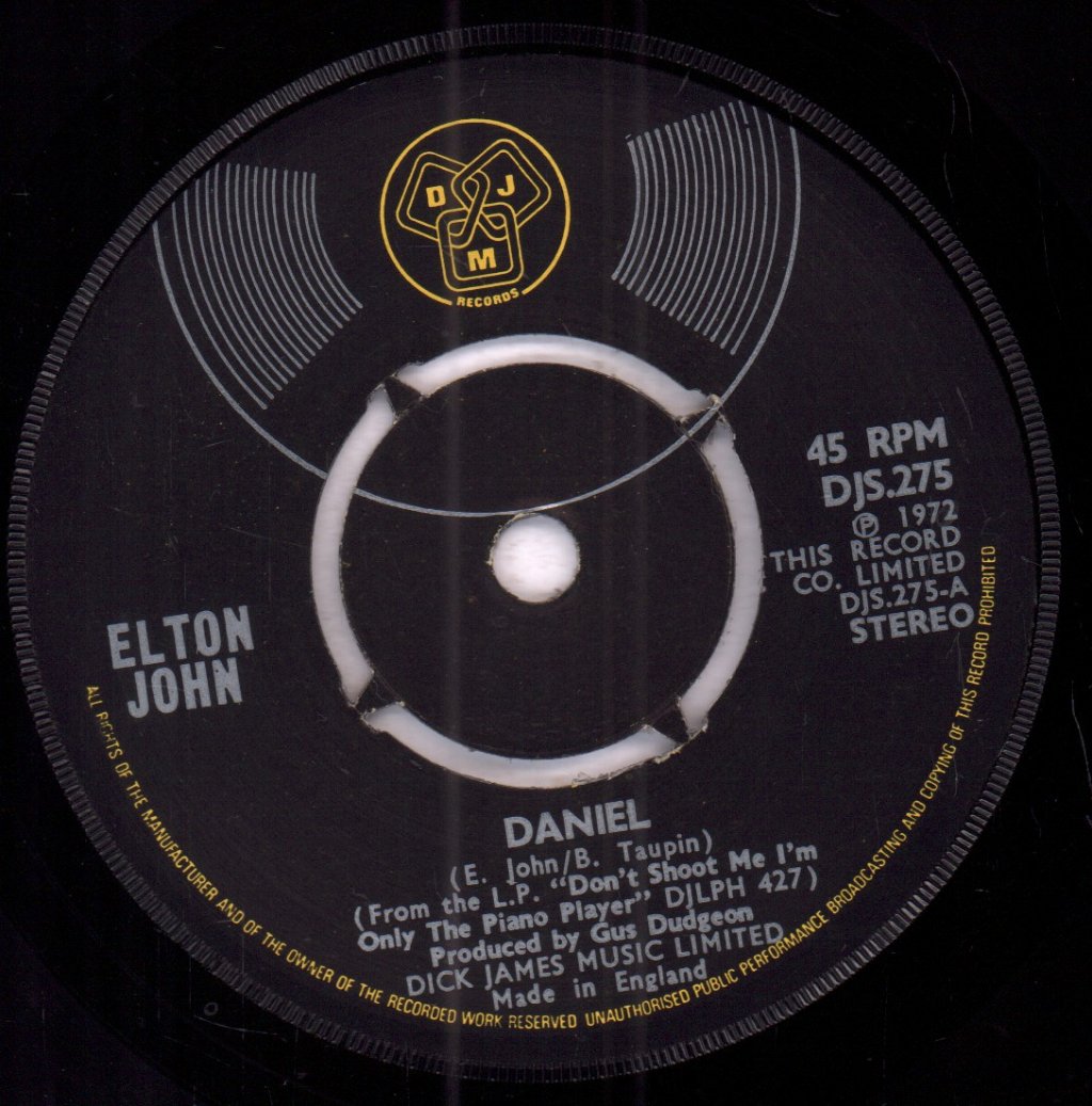 Elton John - Daniel - 7 Inch