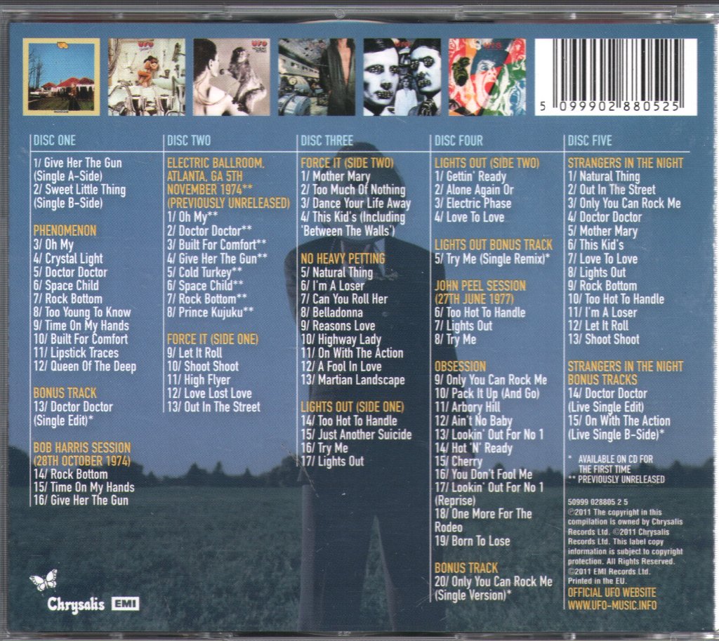 UFO - Chrysalis Years (1973-1979) - Cd Set