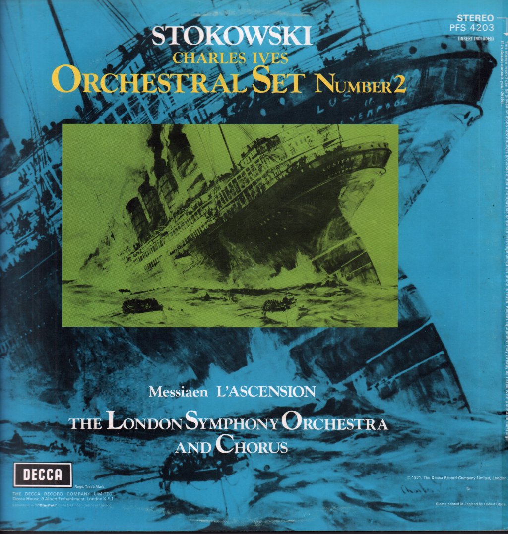 London Symphony Orchestra - stokowski messiaen L'Ascension - Lp
