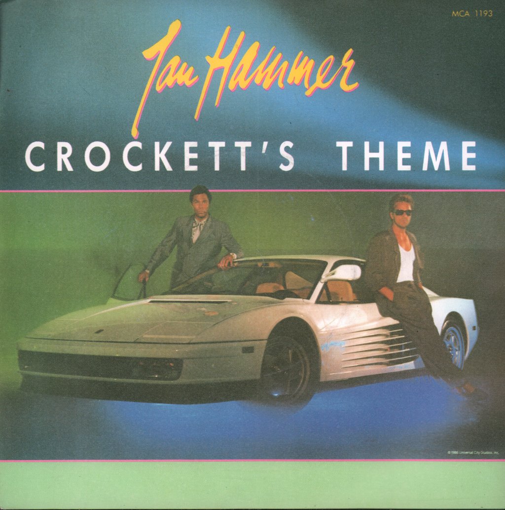 Jan Hammer - Crockett's Theme - 7 Inch