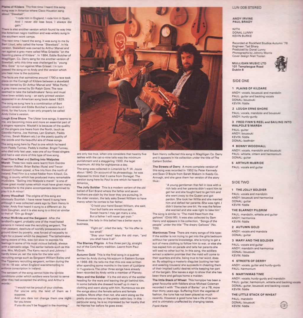 Andy Irvine / Paul Brady - Andy Irvine / Paul Brady - Lp