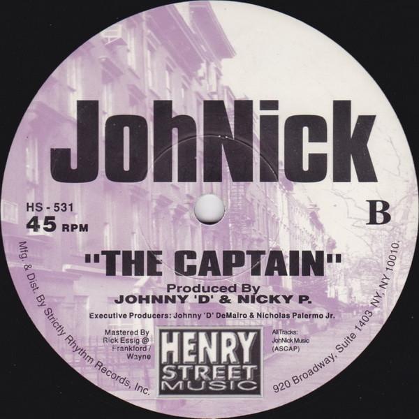 JohNick - Open Up Your Eyes / The Captain - 12 Inch