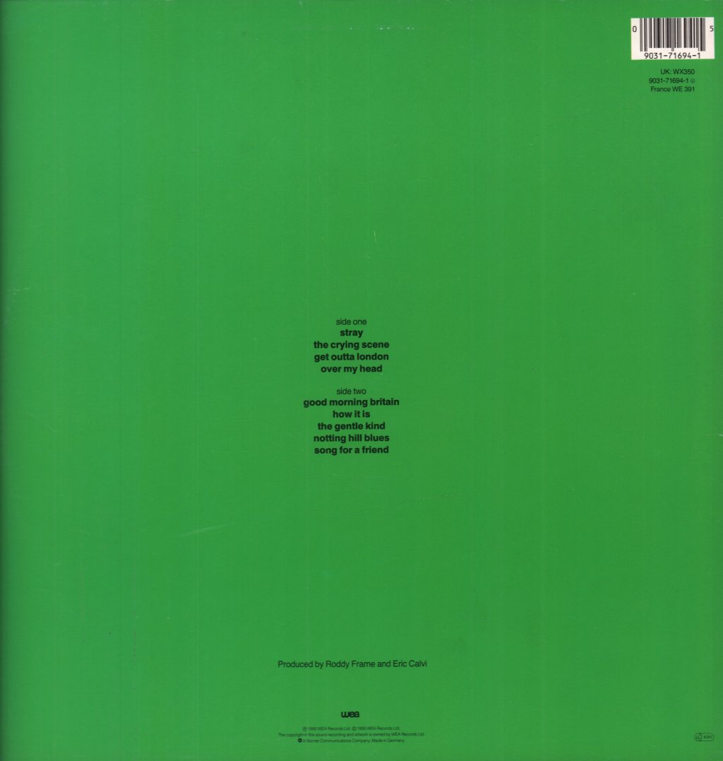 Aztec Camera - Stray - Lp