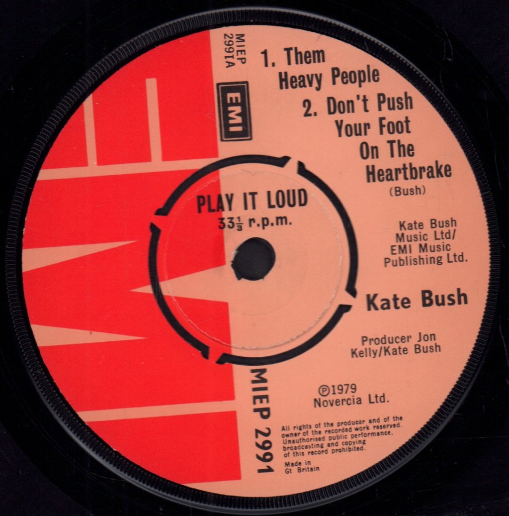Kate Bush - On Stage - 7 Inch