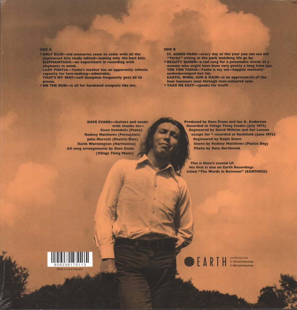 Dave Evans - Elephantasia - Lp
