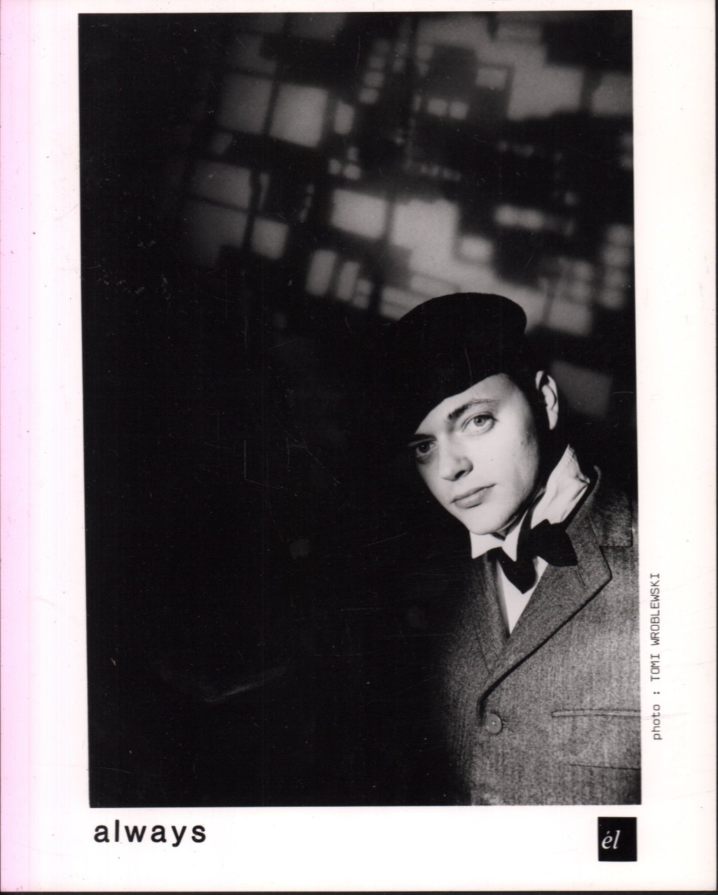 Always (Kevin Wright) - black and white promo photo by Tomi Wroblewski - Photograph