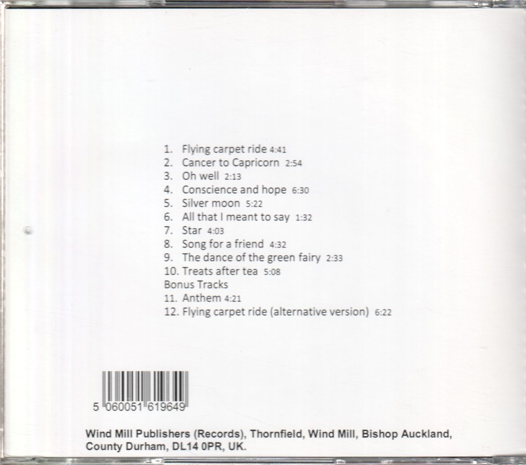 David Platstone - Flying Carpet Ride - Cd