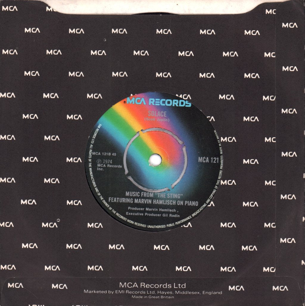 Marvin Hamlisch - Entertainer - 7 Inch