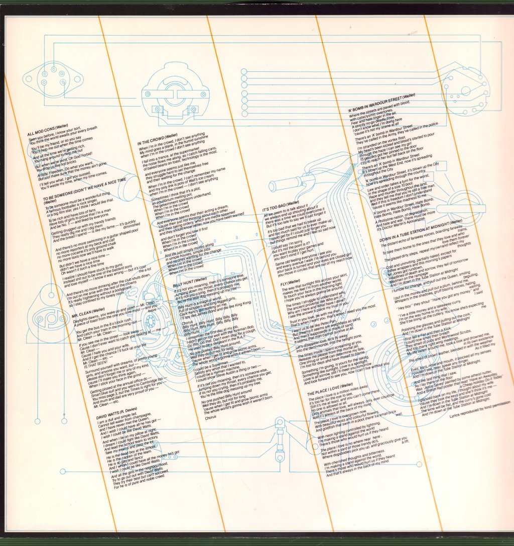 Jam - All Mod Cons - Lp