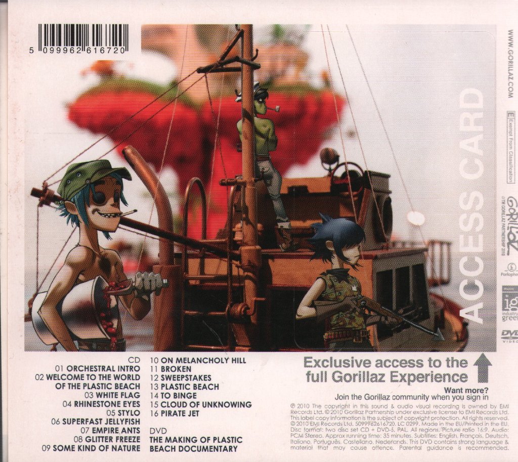 Gorillaz - Plastic Beach - Cd