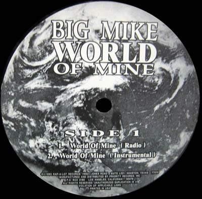 Big Mike - World Of Mine - 12 Inch