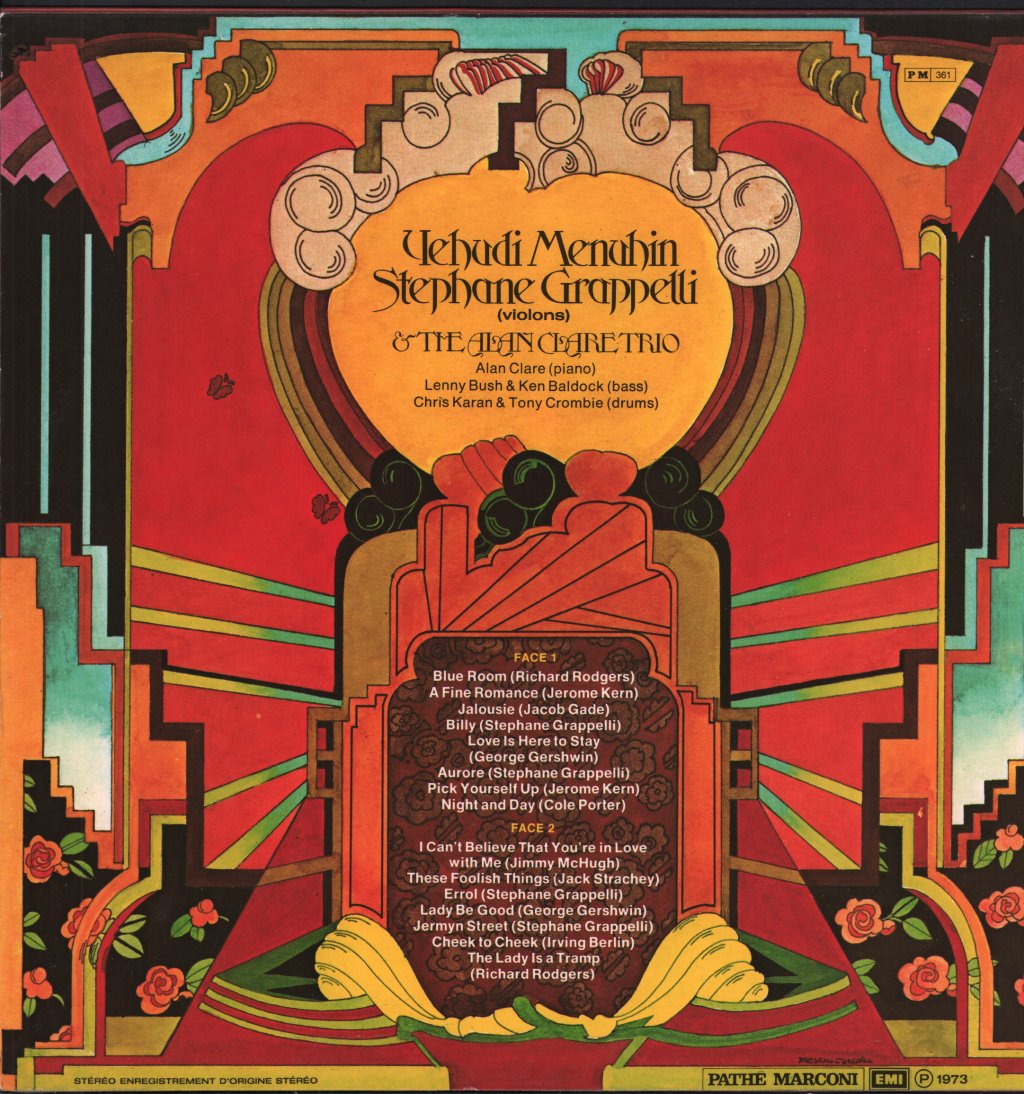 Yehudi Menuhin / Stephane Grappelli - Jalousie - Lp