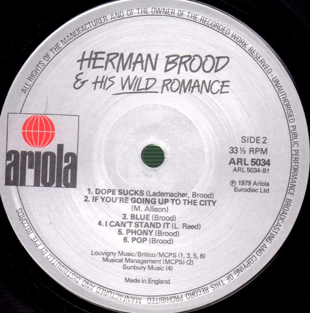 Herman Brood And His Wild Romance - Herman Brood And His Wild Romance - Double Lp