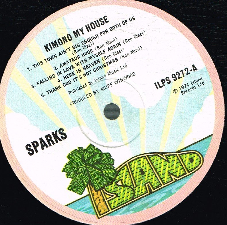 Sparks - Kimono My House - Lp