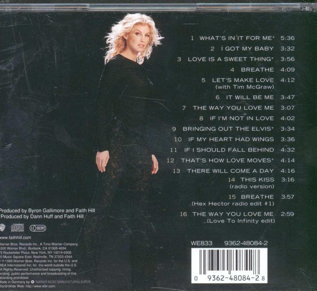 Faith Hill - Breathe - Cd