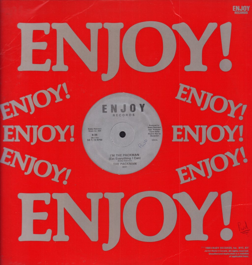Packman - I'm The Packman (Eat Everything I Can) - 12 Inch
