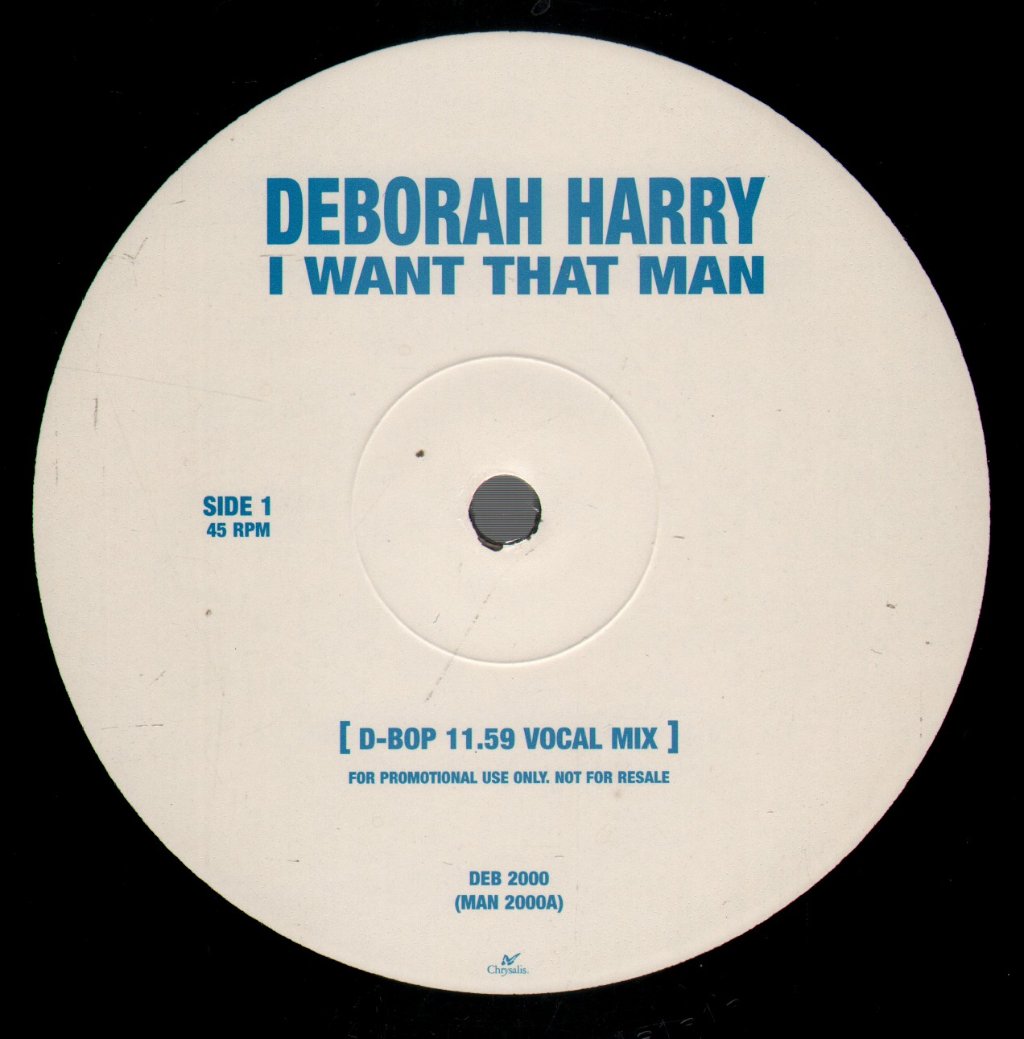 Deborah Harry - I Want That Man - 12 Inch