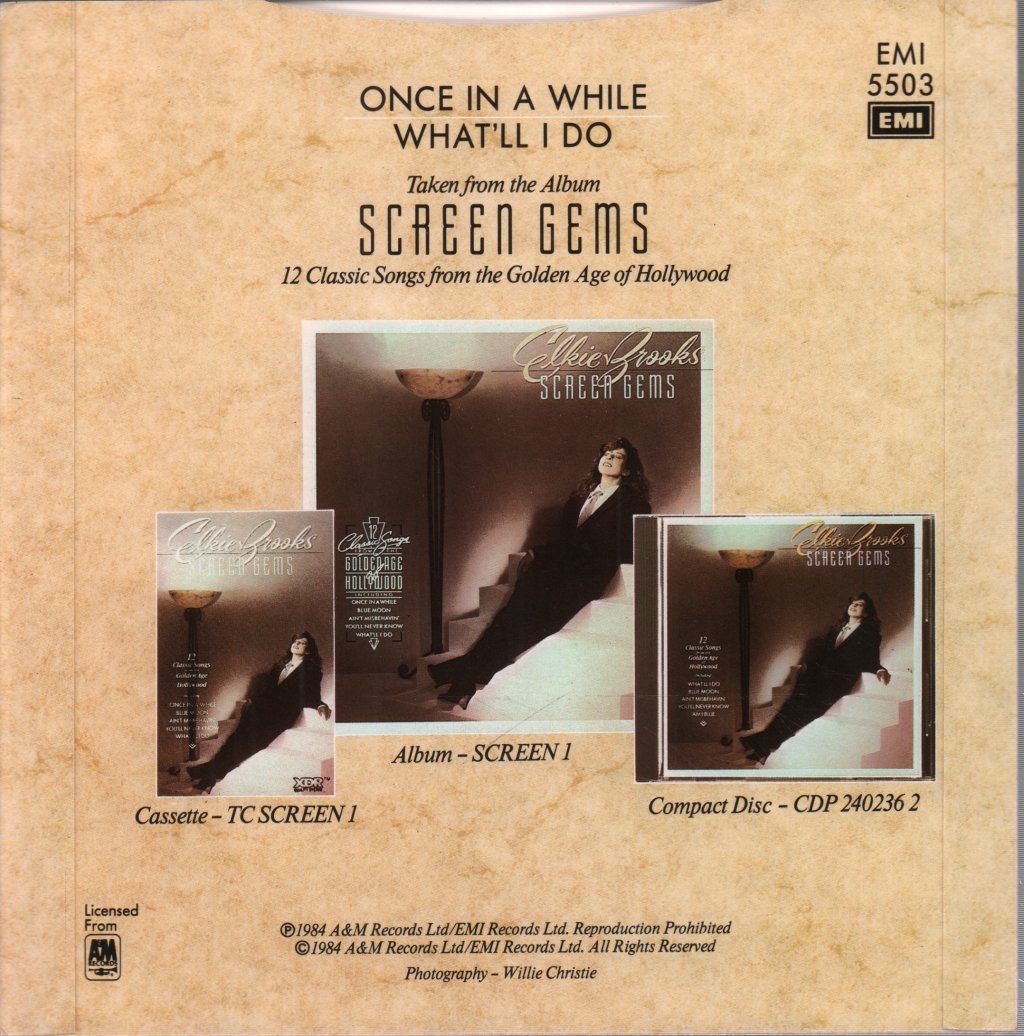 Elkie Brooks - Once In A While - 7 Inch